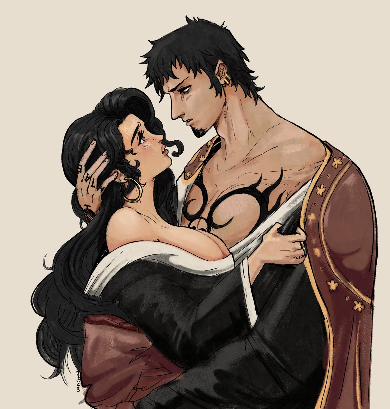 Full Render example - Law x OC