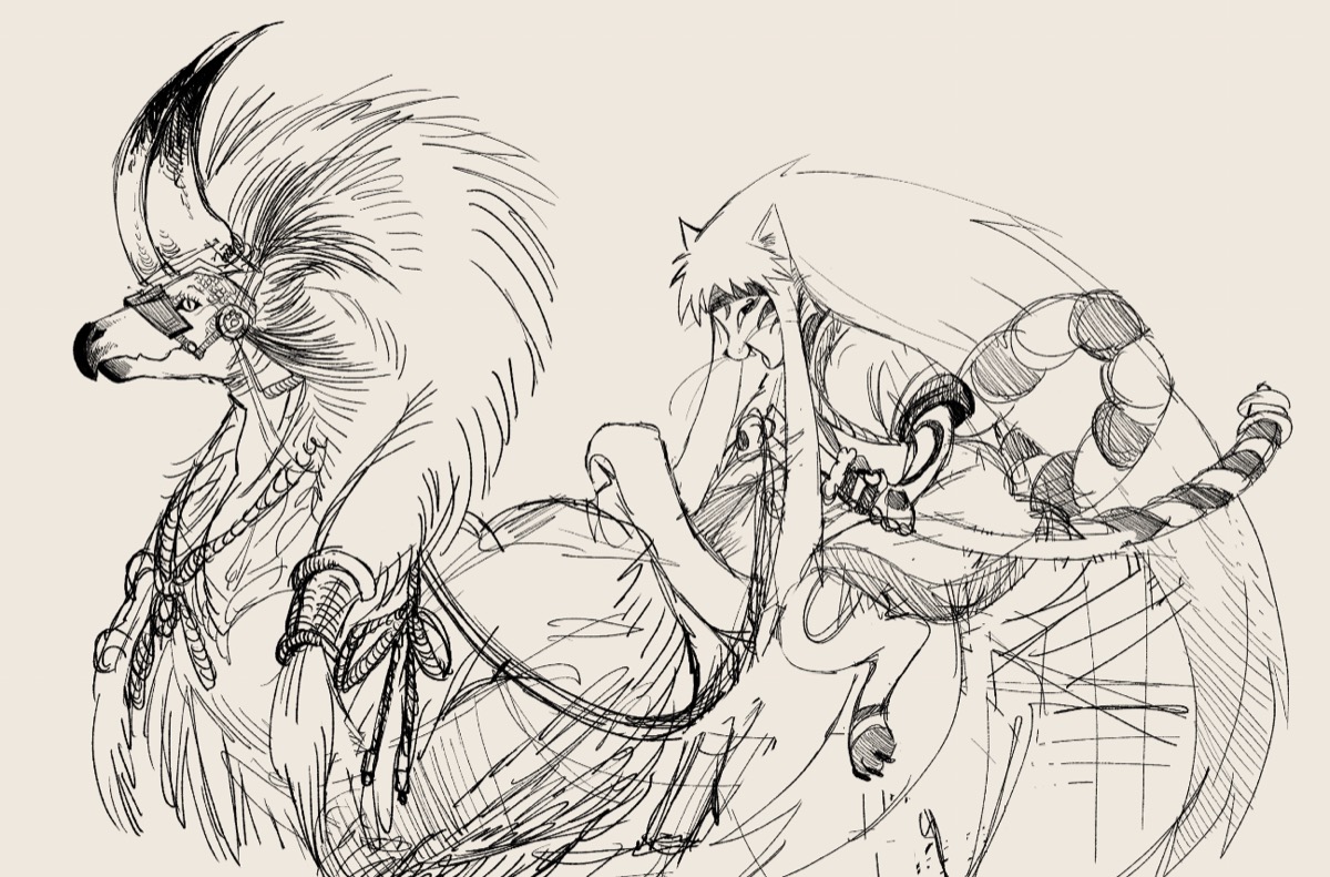 Agave on Seikret (Monster Hunter Wilds)