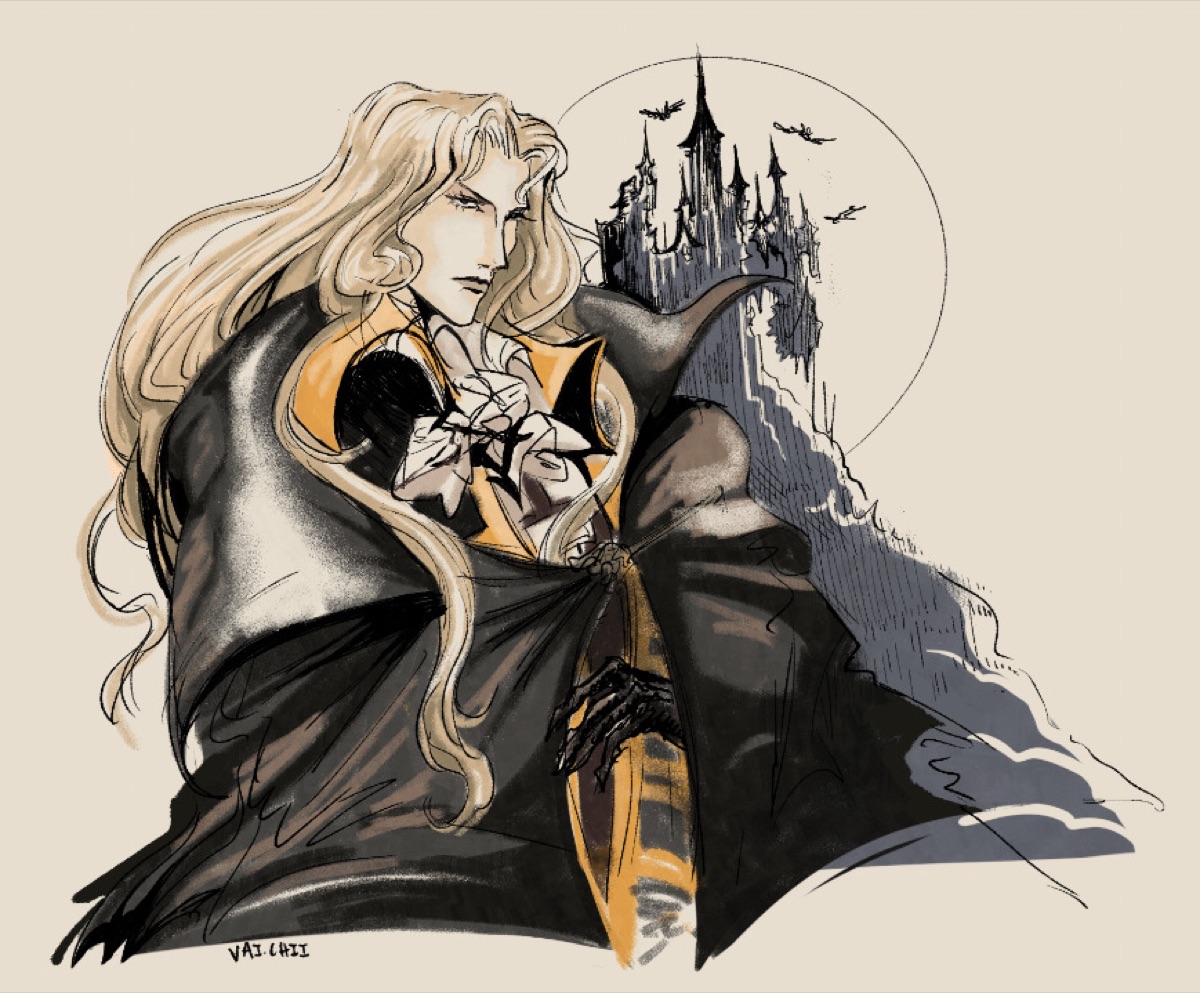 Alucard from SotN Fanart