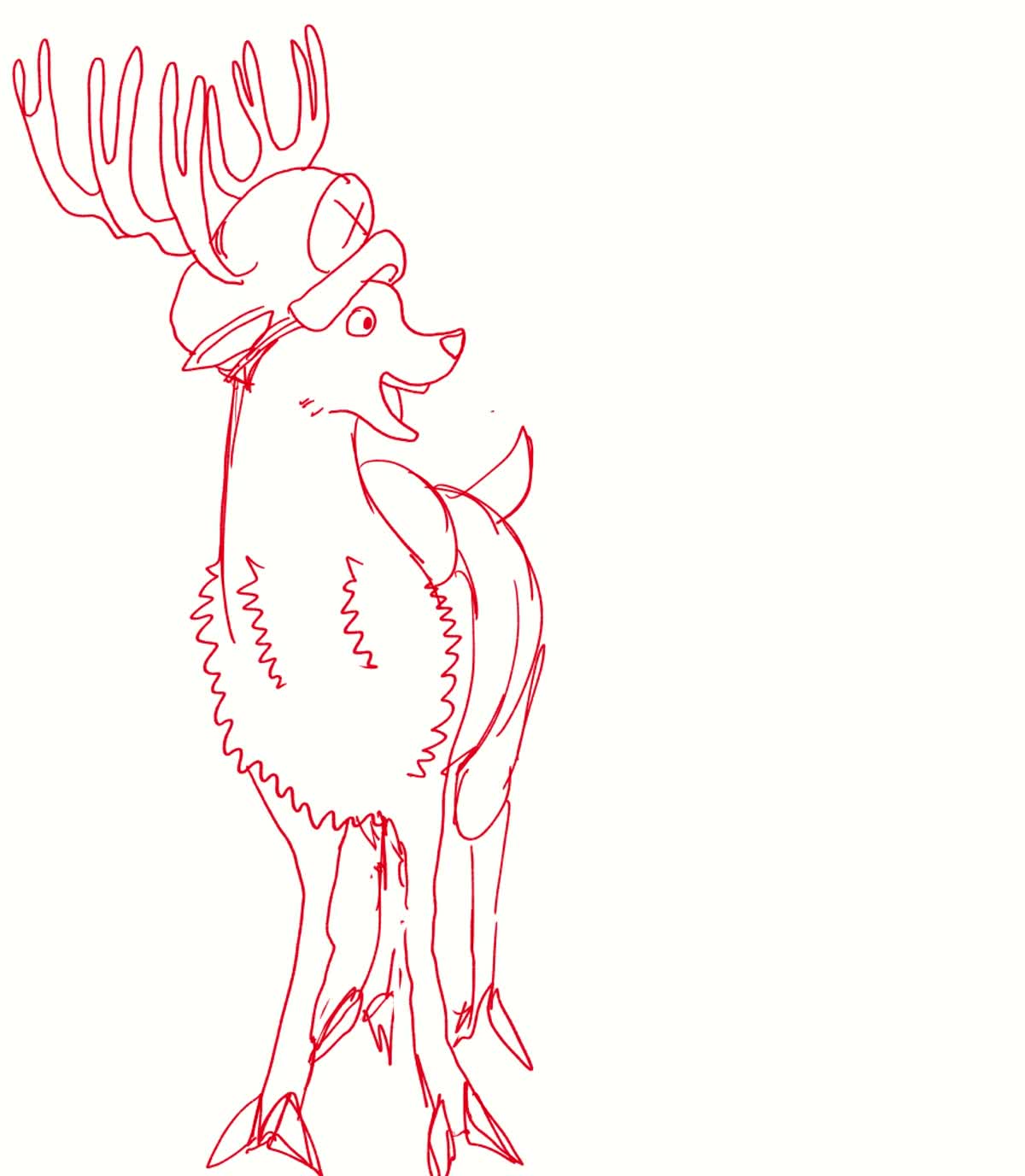 Chopper and Nami animation sketch